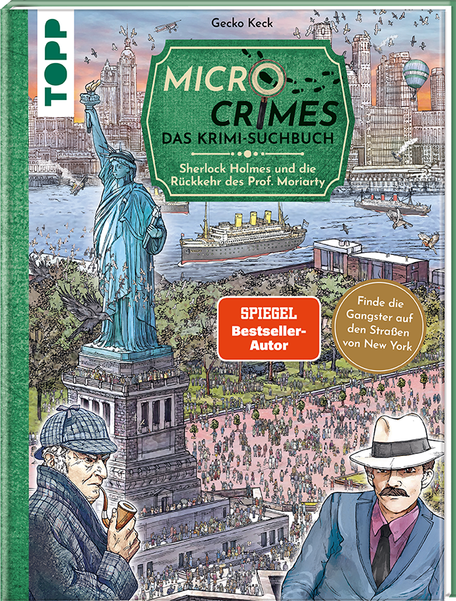 Micro Crimes. Das Krimi-Suchbuch. Sherlock Holmes und die Rückkehr des Prof. Moriarty